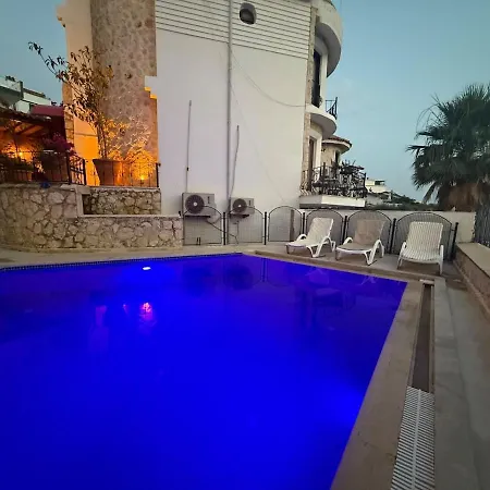 Apartment Kalkan Seaside Sharing Pool For 4 People *